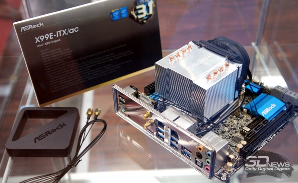ASRock X99E-ITX/ac: Mini-ITX, USB 3.1 и Intel X99