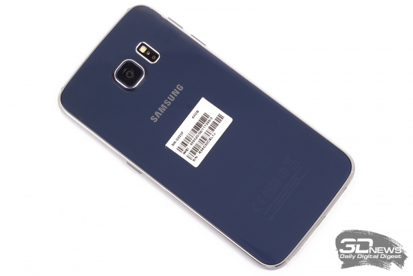 Samsung GALAXY S6 Edge – задняя панель
