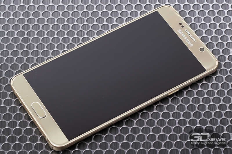 Samsung Galaxy Note5 – лицевая панель