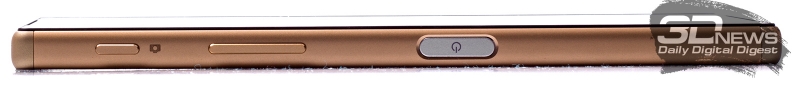 Sony Xperia Z5 – боковая грань