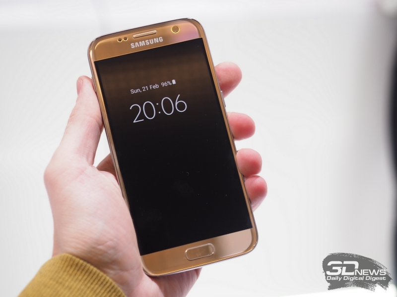 Samsung Galaxy S7 с Always On Screen